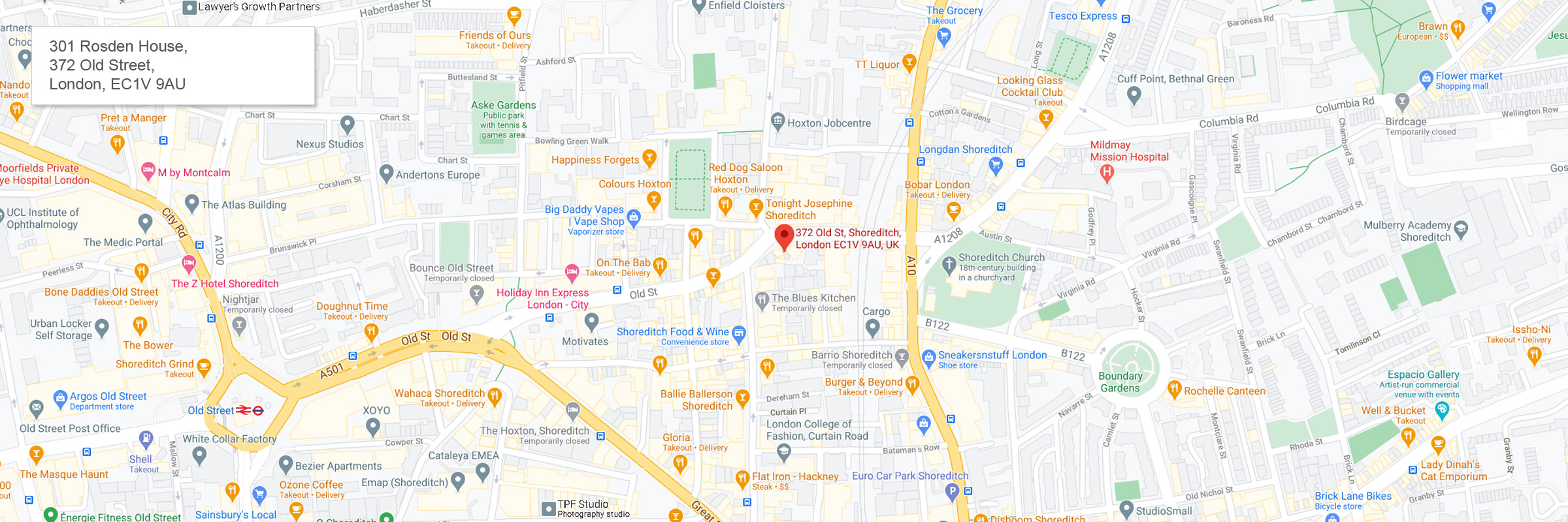 301 Rosden House, 372 Old Street, London, EC1V 9AU